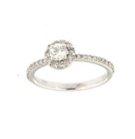 Anello Soranzo Gioielli Donna Pietre Preziose in Oro bianco Diamante 0.25 Ct AM10406014 - AM10406014